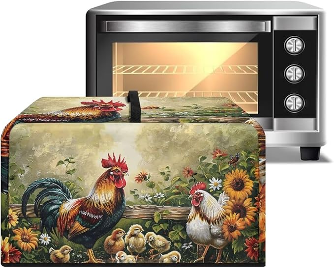 Microwave Cover, Thanksgiving Microwave Dust Cover Waterproof Microwaves Oven - Image 2