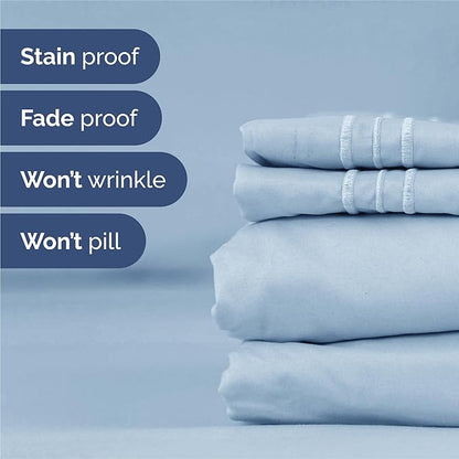 King Size 4 Piece Sheet Set - Image 5