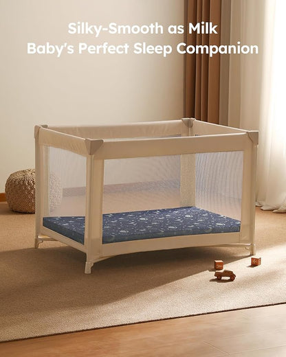Pack and Play Sheets Fitted 3 Pack, Mini Crib Sheets - Image 7