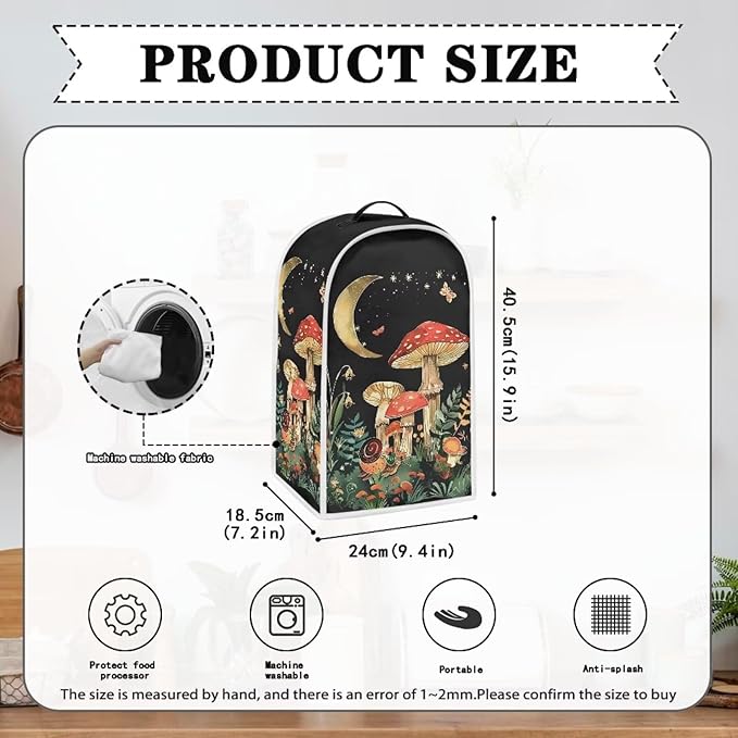 Moon Mushroom Blender Dust Covers - Image 6