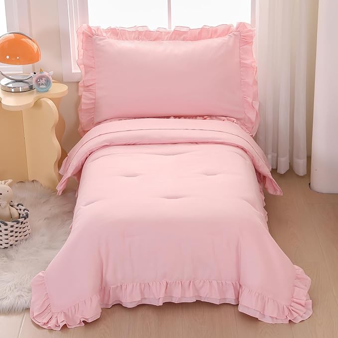 Wowelife Pink Toddler Bedding Set by WOWELIFE