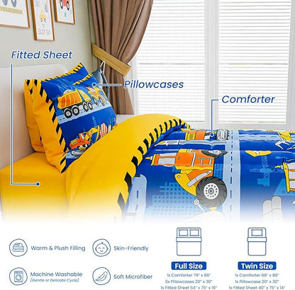 SANDJEST Construction Bedding Sets - Image 6