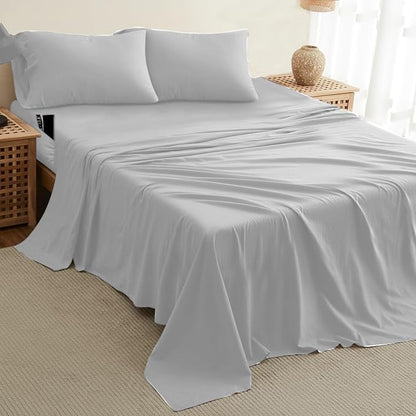DREAMCARE King Size Sheets Set – 4 pcs Cooling Sheets – up to 21” Deep Pocket - Image 10