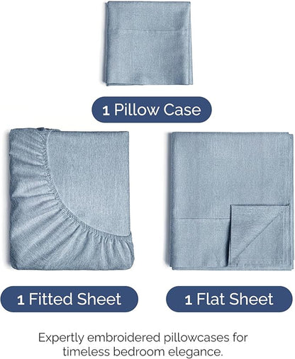Twin XL Size 3 Piece Sheet Set - Image 2