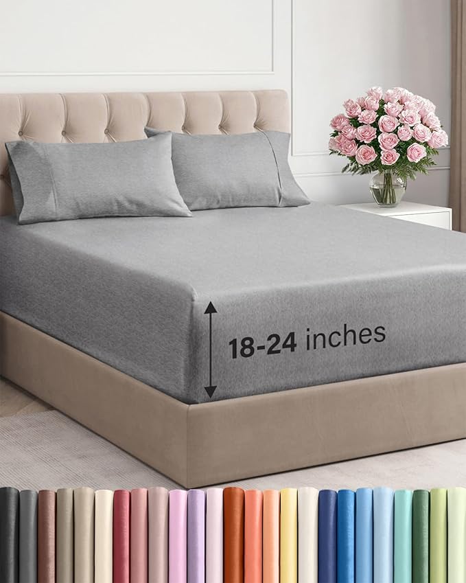Extra Deep Pocket Cal King Sheets by CGKUnlimited