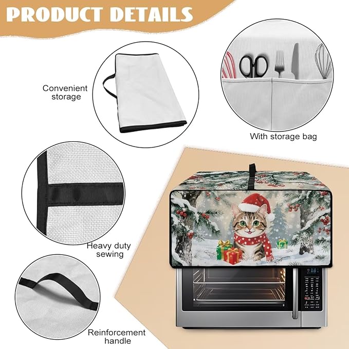Air Fryer Toaster Oven Dust Cover Dust Protection Countertop Convection Oven - Image 5