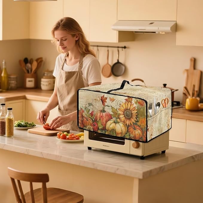 Toaster Oven Dust Cover Small Kitchen Appliance Cover - Image 3