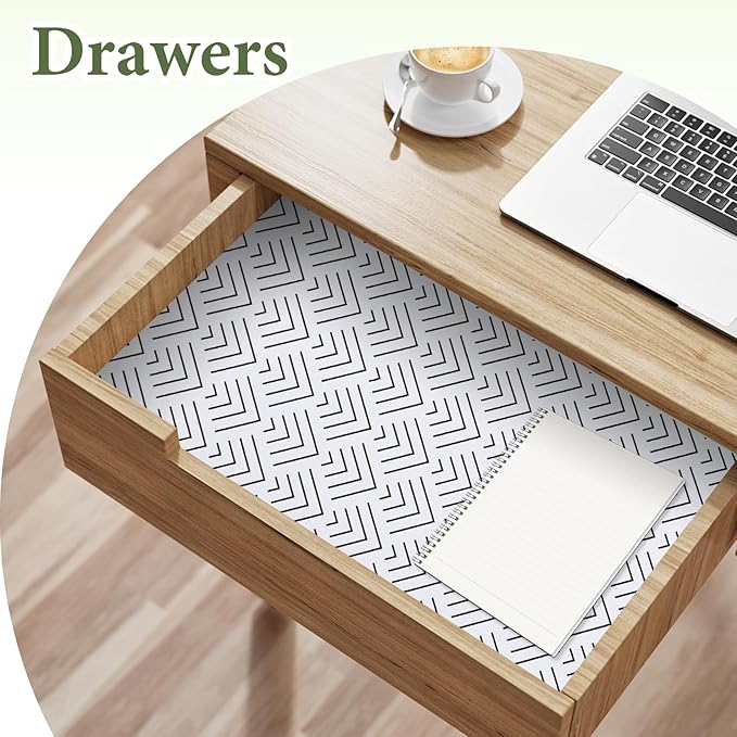 Shelf Liner for Kitchen Cabinets Non Adhesive Drawer Liner Non-Slip Thickened - Image 2