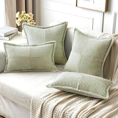 MIULEE Decorative Lumbar Throw Pillow Covers - Image 4
