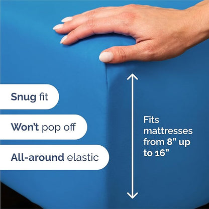 King Size 4 Piece Sheet Set - Image 3