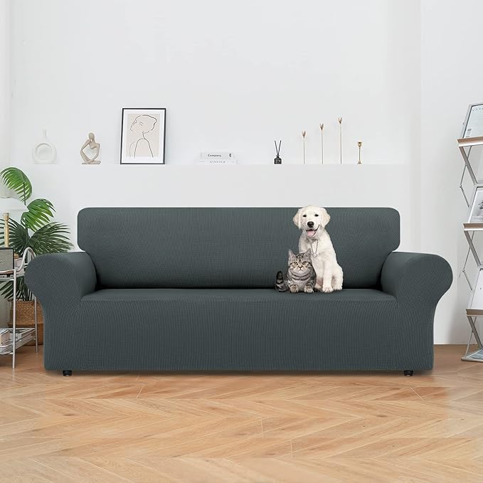 LURKA Stretch Oversized Sofa Slipcovers 1 Piece Couch Covers - Image 2