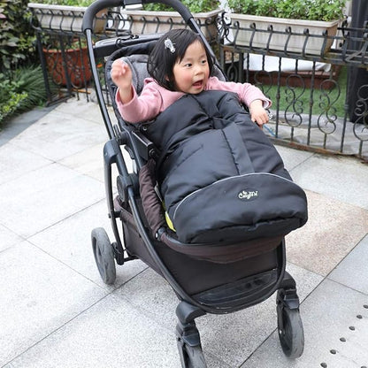 CozyMe Stroller Footmuff, Insulated Stroller Blanket Evelution, Water Repellent - Image 8