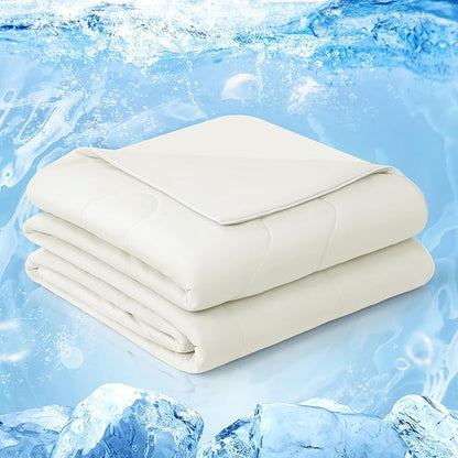 EASELAND Cooling Comforter Queen, Cold Touch Fabric Absorbs Body Heat, by EASELAND
