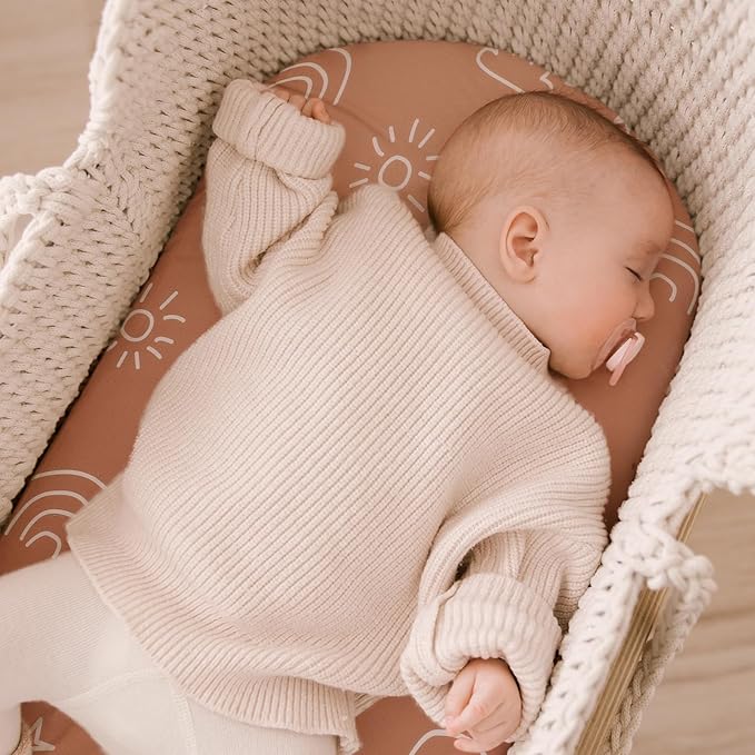 Yoofoss Bassinet Sheets for Baby, Baby Delight, Angelbliss, Soft Breathable - Image 4