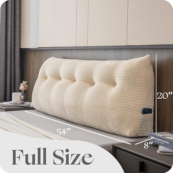 Large Bolster Triangular Headboard Wedge Backrest Positioning Support Bed Rest - Image 2