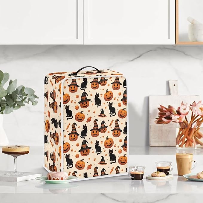 Halloween Coffee Maker Cover, Universal Waterproof Dustproof Coffee Machine - Image 3