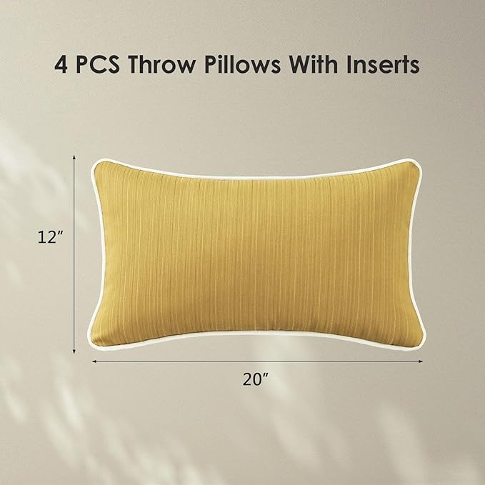 Decorative Outdoor Water Repellent Throw Pillows - Image 5