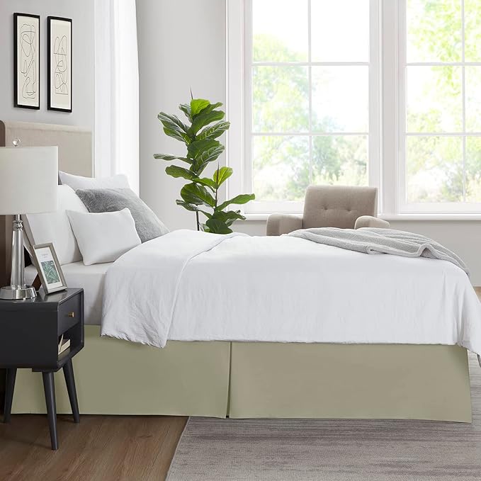 Nestl Green Full XL Bed Skirt - Image 7