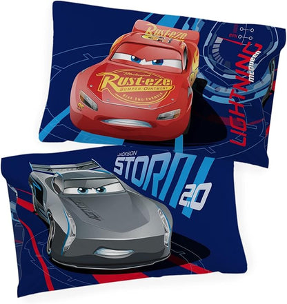 Jay Franco Disney Pixar Cars Lightning Speed 1 Single Reversible Pillowcase - Image 5