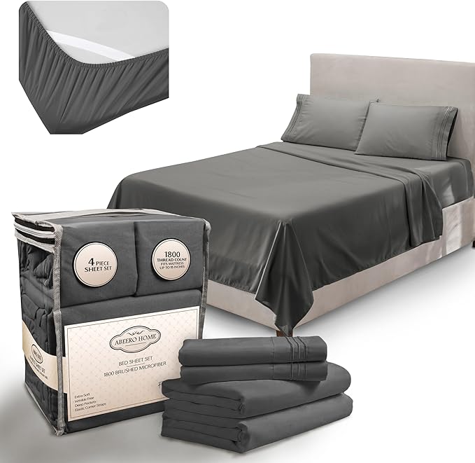 California King Sheet Sets by AbeeroHome