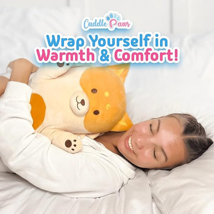 Fox Plush Body Pillow for Kids | Long Stuffed Animal Cuddle Pillow | Soft - Image 5