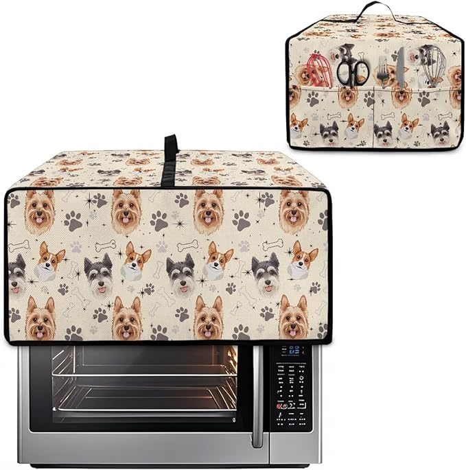 Air Fryer Toaster Oven Dust Cover Washable Fabric Convection Oven Protector - Image 2