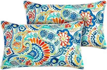 Magpie Fabrics Set of 2 Lumbar Throw Pillow - Image 7