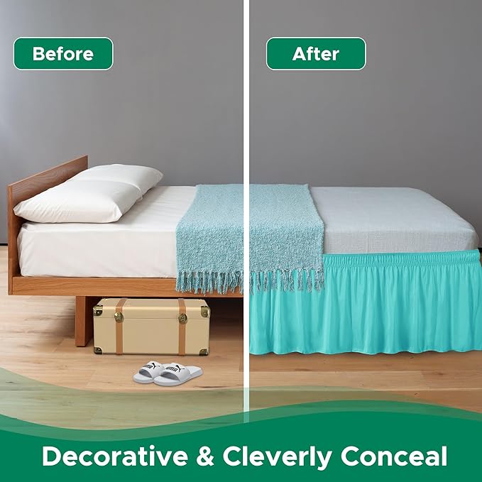 Biscaynebay Wrap Around Bed Skirts - Image 7