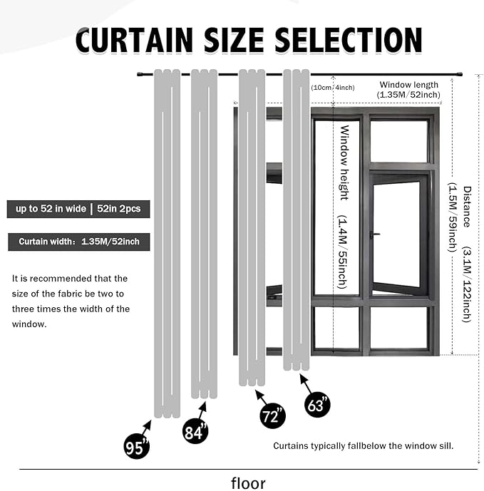 indistar Star Cutout Kids Window Blackout Curtains - Image 2