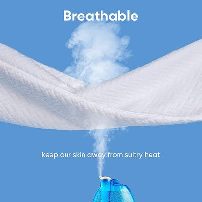 Hanherry 100% Waterproof Mattress Protector Full Size, Mattress Cover 3D Air - Image 5