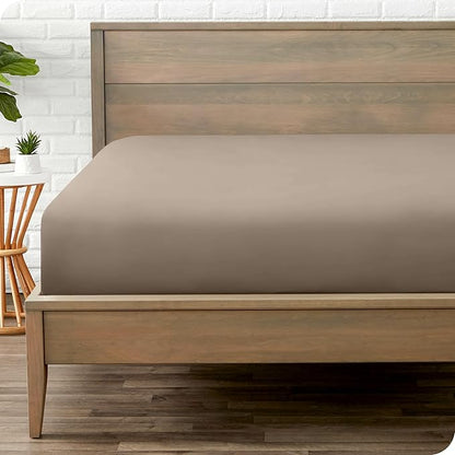 Bare Home Fitted Bottom Sheet Full Size by BareHome