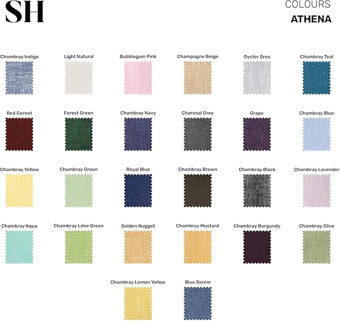 Solino Home Linen Chambray Black Table Runner 120 Inches Long - Image 7