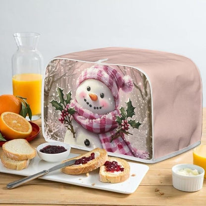 ZFRXIGN Christmas Snowman Toaster Covers 4 Slice Toaster Cover - Image 4