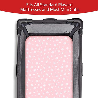 Pack and Play Sheets & Waterproof Terry Pack N Play Mattress Protector Pad - Image 5