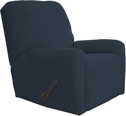 Easy-Going Recliner Stretch Sofa Slipcover Sofa Cover 4-Pieces Furniture by Easy-Going
