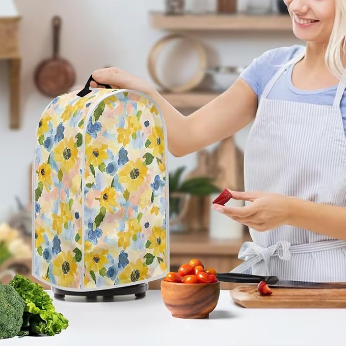 Print Dust Blender Covers For Kitchen Food Processor Cover for Women Stand - Image 3