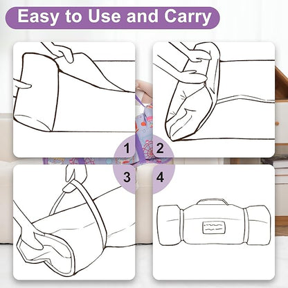Viviland Toddler Nap Mat, Rolled Sleeping Mats - Image 8