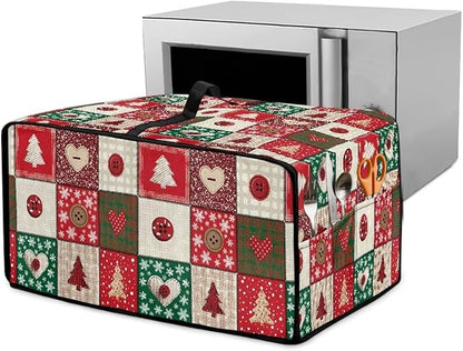 Christmas Holiday Decor Toaster Oven Cover Countertop Convection Oven Cover by Garucesta