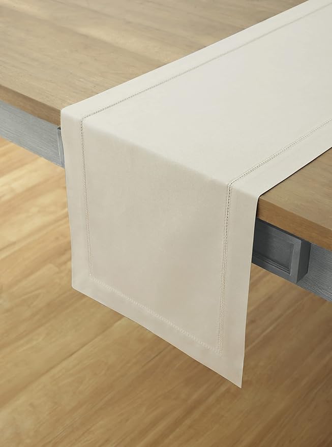 Solino Home Linen Table Runner 90 Inches Long - Image 2