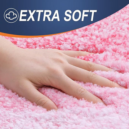 OLANLY Bathroom Rugs Mat 36x24, Extra Soft Absorbent Microfiber Bath Rugs - Image 2