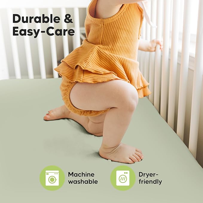 KeaBabies 2-Pack Baby Crib Sheets - Image 7