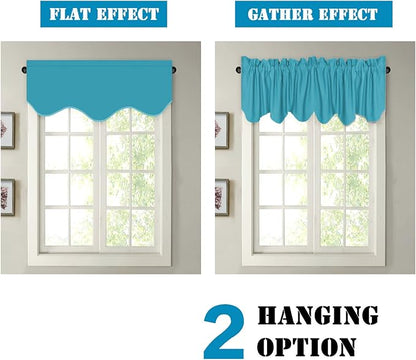 H.VERSAILTEX 2 Panels Blackout Curtain Valances - Image 5
