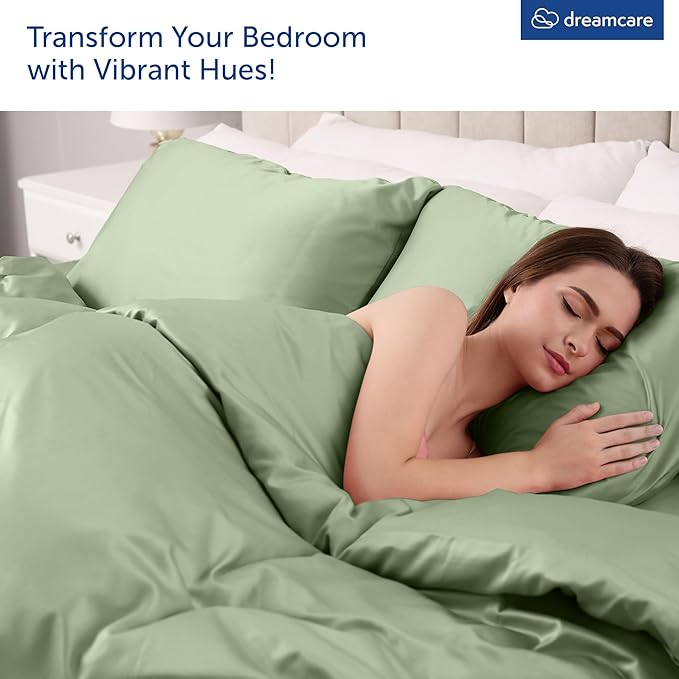 DREAMCARE King Size Sheets Set – 4 pcs Cooling Sheets – up to 21” Deep Pocket - Image 5