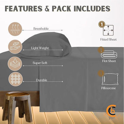 Camping Cot Sheets 25" x 75" - Image 4