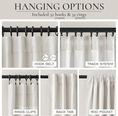 Custom Made Curtains 86 Inches Long - Image 3