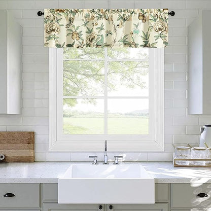 Leeva Short Floral Valance for Windows - Image 3