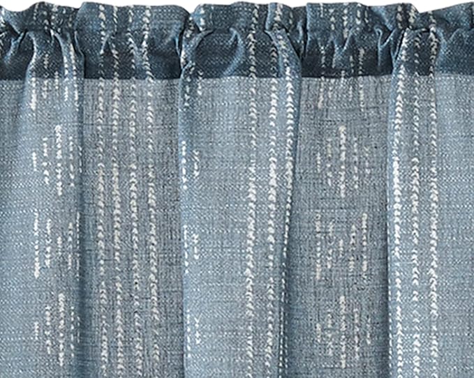 jinchan Boho Kitchen Curtains Linen Tier Curtains 36 Inch Bohemian Cafe - Image 9