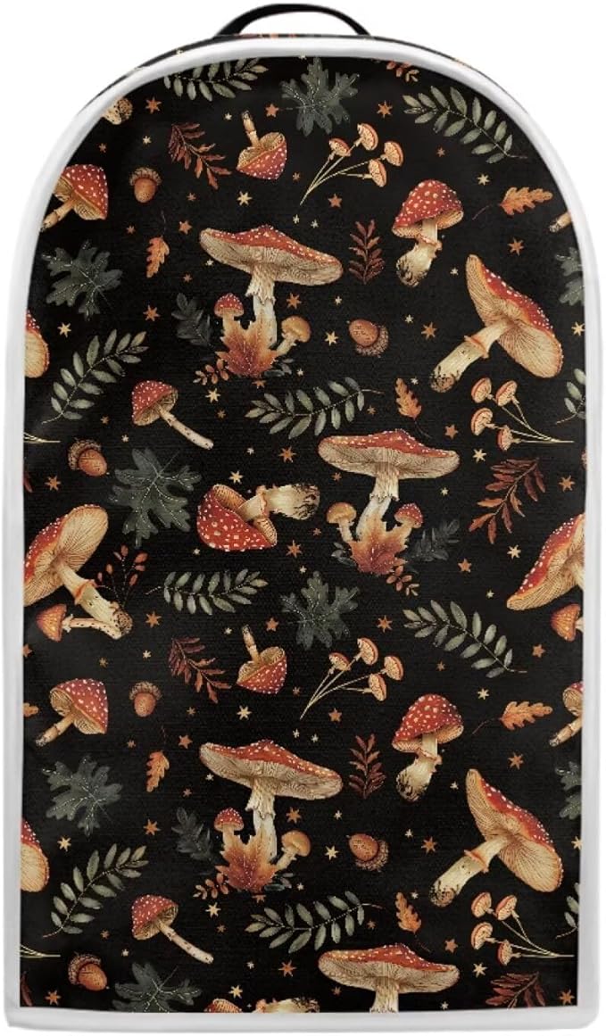 Mushroom Teal Blender Cover for Kitchen Countertop Modern Small Appliance Dust - Image 6