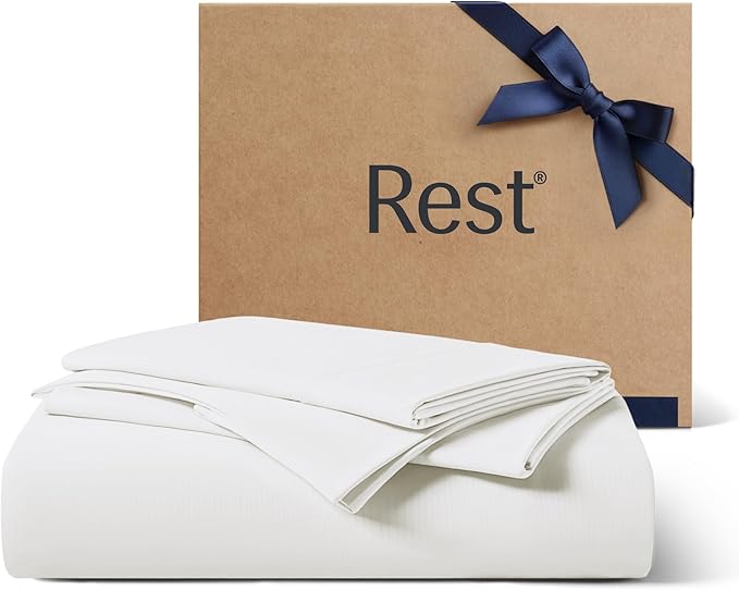 REST® Evercool®+ Starter Sheet Set, Breathable Bed Sheets by REST