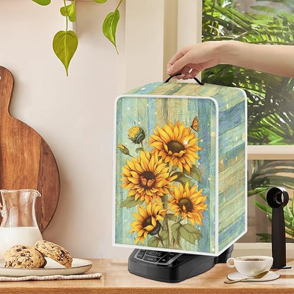 Mumeson Sunflower Extra Large Lightweight Coffee Maker Cover - Image 3